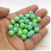 Bola 10 mm mesclada verde 10 gramas aprox. 20 unidades