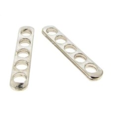 Cabide Níquel 27x05 mm 5  unidades