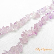 Cascalho de Pedra Cristal Ametista 1 Fio aprox. 230  unidades