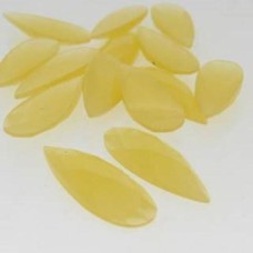 Chaton gota white yellow 08x22 mm 5  unidades