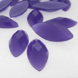 Chaton navet white purple 18x09 mm 5  unidades
