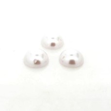 Chaton Redondo Costura Branco 14 mm 25  unidades