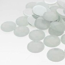 Chaton Redondo White opal 14 mm 25  unidades