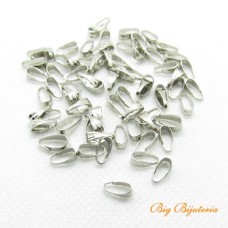 Contra argola níquel 03x07 mm 10 unidades