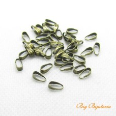 Contra argola ouro velho 03x07 mm 10 unidades