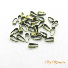 Contra argola ouro velho 04x08 mm 10 unidades