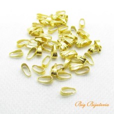 Contra argola douado 03x07 mm 10 unidades