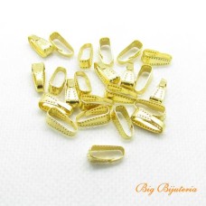 Contra argola dourado 05x11 mm 10 unidades