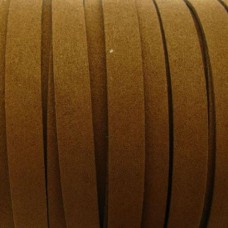 Cordão Camurça Marrom 10 mm 1 metro