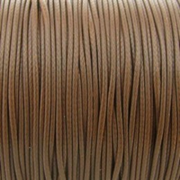 Fio encerado coreano Chocolate 1 mm 10 metros