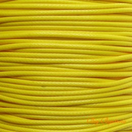 Fio encerado coreano amarelo 1 mm 10 metros