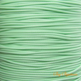 Fio encerado coreano turquesa 2 mm 10 metros
