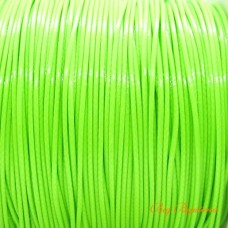 Fio encerado especial verde limão 1 mm 10 metros