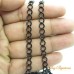 Corrente Alumínio Preto 5x7 mm 1 metro