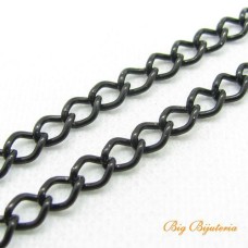 Corrente Alumínio Preto 5x7 mm 1 metro