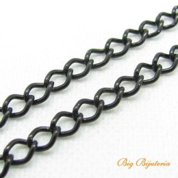 Corrente Alumínio Preto 5x7 mm 1 metro