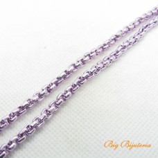Corrente alumínio veneziana 1/2 cana violeta claro 1 metro