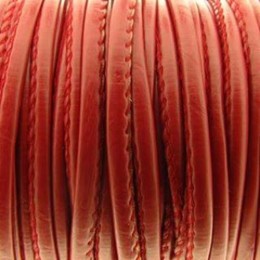 Cordão de PU 6 mm costurado bordo um metro