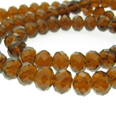 Bola 12 mm Cristal Ambar  10 unidades