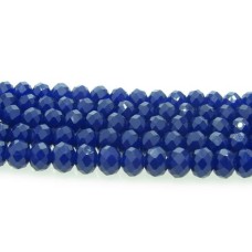 Cristal azul bic 06 mm fio com 100 peças