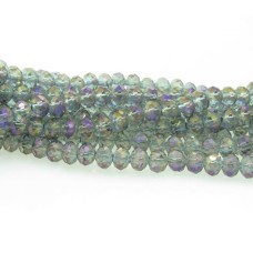 Cristal fume ab 06 mm fio com 100 peças