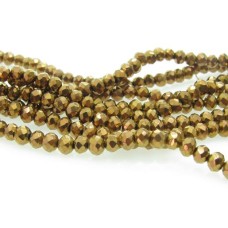 Cristal cobre 04 mm fio com 150 peças