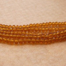 Cristal marrom claro 04 mm fio com 150 peças