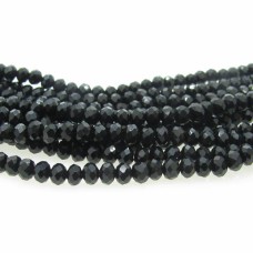 Cristal preto 04 mm fio com 150 peças