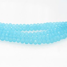Cristal azul opaco 04 mm fio com 150 peças