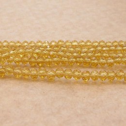 Cristal mel transparente 04 mm fio com 150 peças