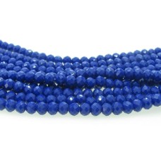 Cristal azul marinho 04 mm fio com 150 peças