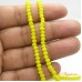 Cristal 04 mm amarelo fio aprox. 135 peças