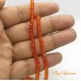Cristal 04 mm laranja escuro fio com 150 peças