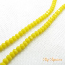 Cristal 04 mm mostarda fio com 150 peças