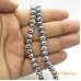 Cristal prata 08 mm fio com 72 peças