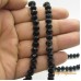 Cristal Preto 08 mm fio com 72 peças