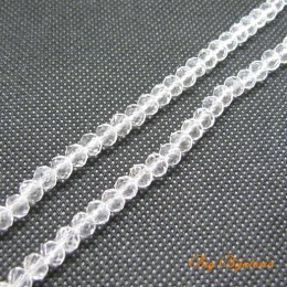 Cristal 04 mm transparente fio com 150 peças