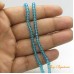 Cristal transparente azul 04 mm fio com 150 peças