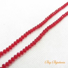 Cristal 04 mm vermelho fio com 150 peças