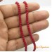 Cristal 04 mm vermelho fio com 150 peças