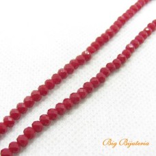 Cristal 04 mm vermelho fio com 150 peças