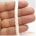 Disco de fimo 6 mm salmão 1 Fio