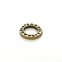 Entremeio Ouro Velho 11x11x02 mm 5  unidades