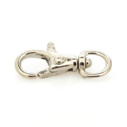 Fecho Chaveiro Níquel 35x15 mm 5 unidades