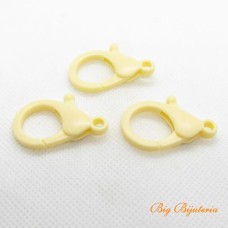 Fecho lagosta marfim 35 mm 1 unidade