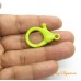 Fecho lagosta verde abacate 35 mm 1 unidade