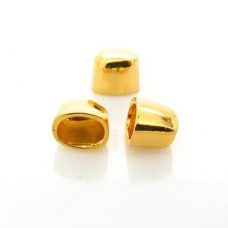 Ponteira Ouro Flash 10x12 mm 3  unidades
