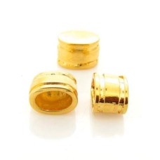 Ponteira Ouro Flash 10x13 mm 3  unidades