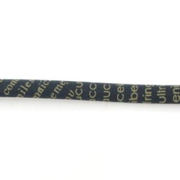 Fio Étnico Emborrachado Azul 6 mm um  m