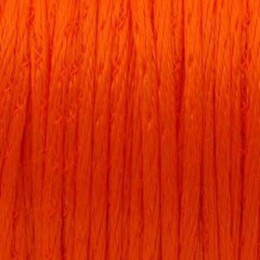 Fio de Seda Laranja Neon 2 mm 10 metros